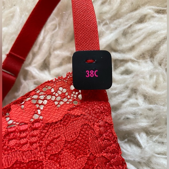 La SENZA Obsession Push Up Plunge Bra NWT - Picture 3 of 5